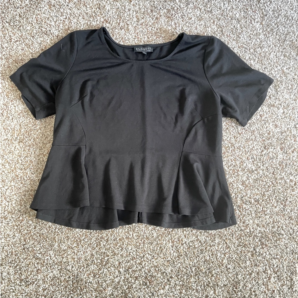 Eloquii Peplum Top Size 22